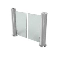 Quality Stadiums DC Motor Swing Gate Turnstiles Anti Panic Face Recognize Wing Barriers for sale