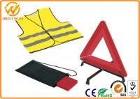 China Reflective Warning Triangle , Auto Safety First Aid Breakdown Warning Triangle factory