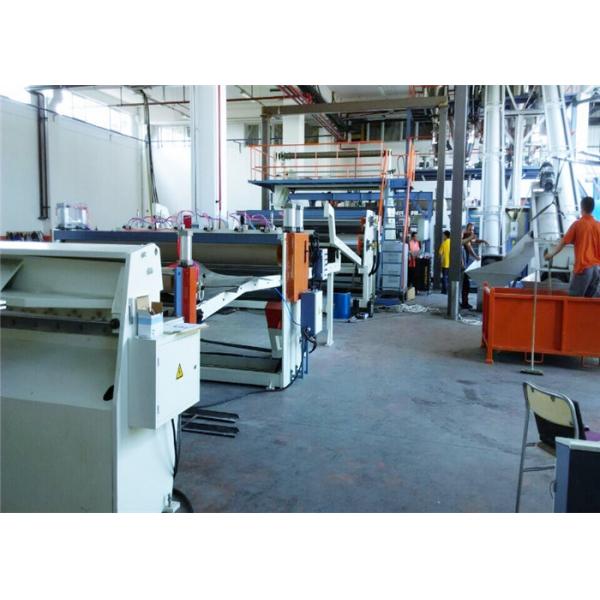 Quality 700kw HDPE Plastic Sheet Extrusion Line with Automatic Feeding System 3000kg/hr for sale