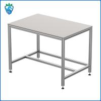 Quality Customized Aluminum Profile Workbench Packing Table With Light for sale