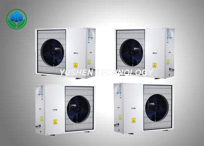 China 7kw Cold Climate Air Source Heat Pump , Mini Split Heat Pump Fan Outdoor Unit factory