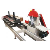 China TT1500 Twin Blade Sawmill Sliding Saw Table For Hardwood Logs Cutting factory