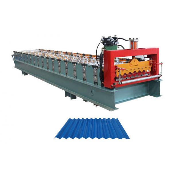 Quality Weight 3.5 Tons Corrugated Sheet Roll Forming Machine Raw Material Thickness 0.3 for sale