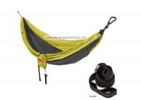 China Jungle Survival Single Parachute Nylon Fabric Travel Camping Hammock Without Stand Portable factory