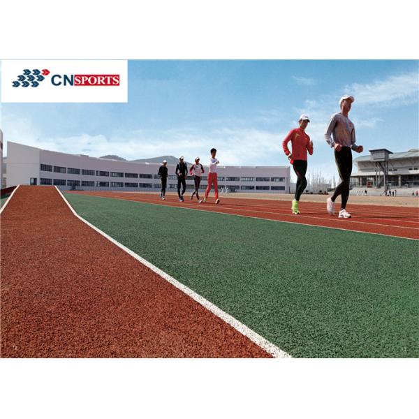 Quality Rubber Playground Running Track , 13mm School Running Track for sale