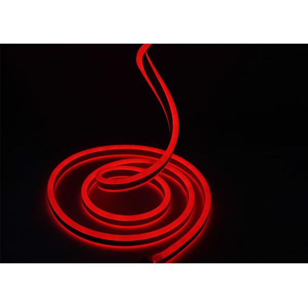 Quality IP65 Waterproof Led Flexible Neon Lights , Red Neon Rope Light Flex Tube for sale