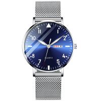 Quality Bilayer Multifunction Watch Stainless Steel Back Bracelet Watch 6mm Thickness for sale