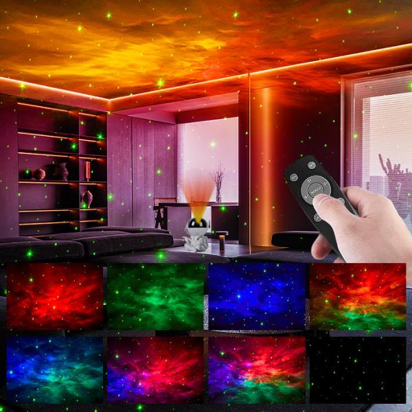 Quality Remote Control Space Star Projector For Bedroom ABS PVC Material for sale