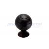 Quality Black Antique Round Cabinet Knob 1 1/8" Brushed Nickel Zinc Alloy for sale