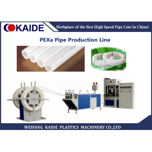 Quality Peroxide Cross-linking PE-Xa Pipe Production Line/Cross-linking PEXa Pipe Extruder Machine KAIDE for sale