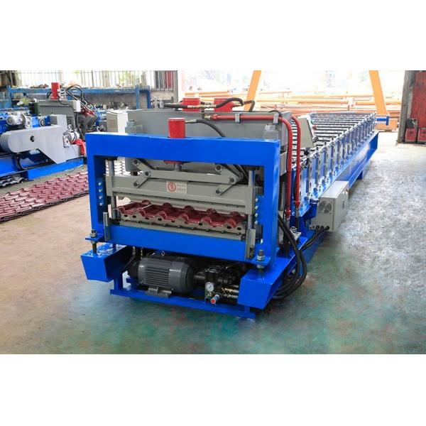 Quality Cladding Sheet Making Cold 0.4mm Roof Roll Forming Machine Easy Operate for sale