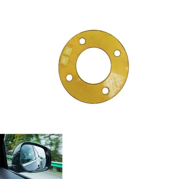 Quality Electric 12V Heating Film , Custom Polyimide Heaters For Automotive Mirror for sale