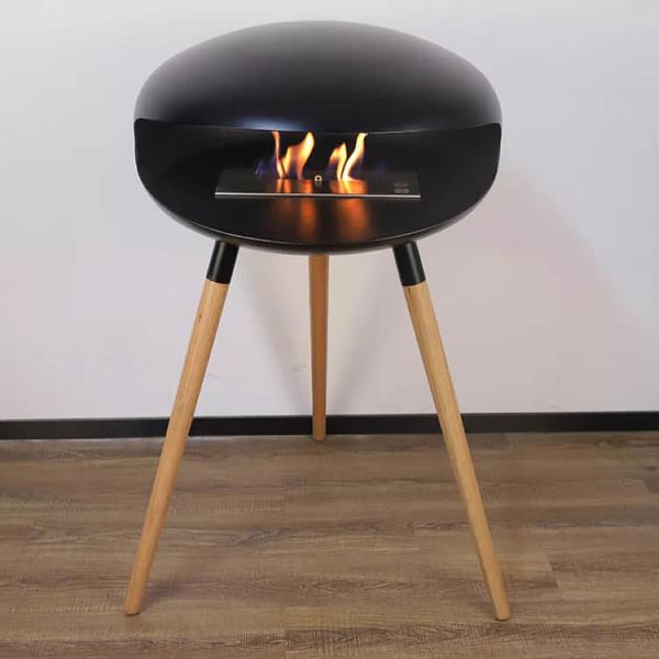 Quality Bio  1.5L Free Standing Bioethanol Fires 70cm Cocoon Ethanol Fireplace for sale