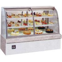 Quality 3 Layers Shelf 2m Air Cooled Cake Display Freezer for sale