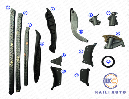 Quality HYUNDAI Kia SORENTO 2.5 Crdi Timing Chain Replacement 24351-4A020 24370-4A030 for sale