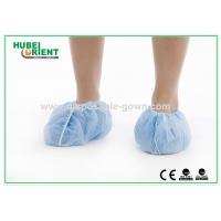 Quality Blue Non-Woven Disposable Use Shoe Cover For Protection Cleanroom Use for sale