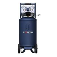 China Quiet Oil Free Air Compressor Portable 6 Gallon 24 Liters Vertical Tank factory