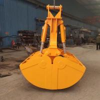 China 2T-20T Crane Grab Bucket For Construction 5m3 Hydraulic Clamshell Bucket factory