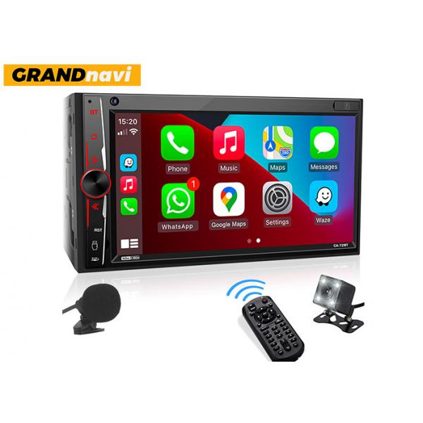 Quality Wince 2 Din MP5 Car Stereo 7 Inch Touch Screen Radio With Universal Control for sale