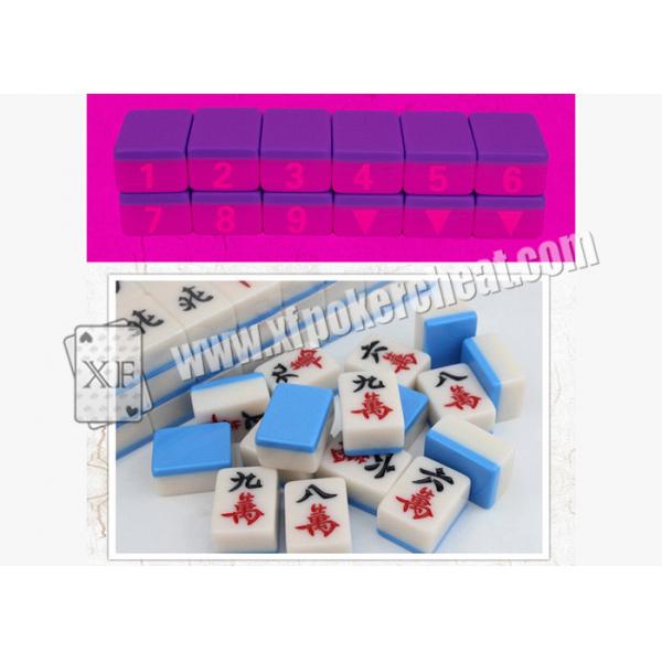 Quality Chinese Unique Marked Gambling Mahjong 136 Pieces For Entertainment for sale
