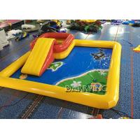 China 6 * 6 * 0.65M Portable Water Pool / Large Inflatable Pool Toys For Kids factory