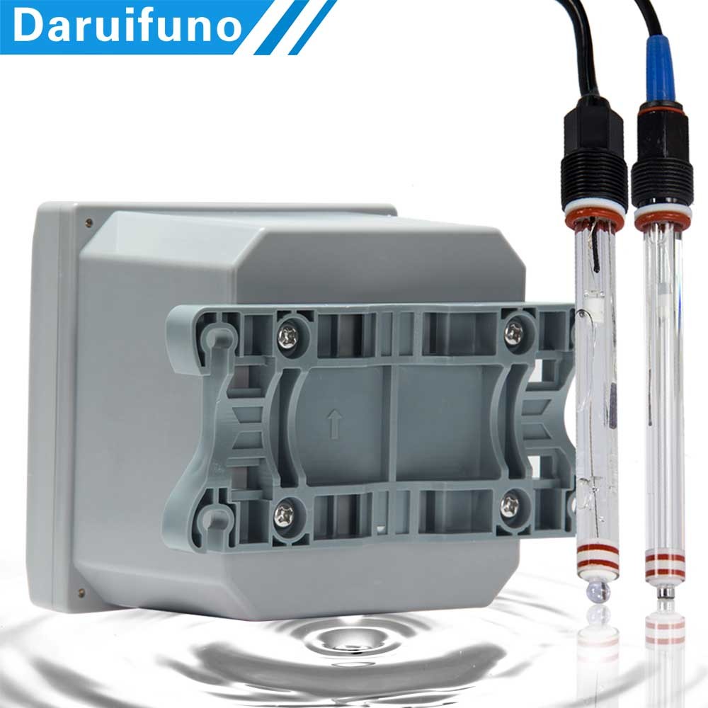 China 14pH 24VDC Online PH ORP Controller Compatible Grounded PH Sensor 800g factory