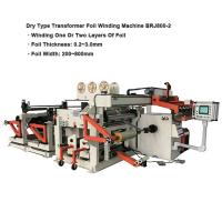 Quality PLC Control Dry Type Transformer Foil Winding Machine With Copper Foil for sale