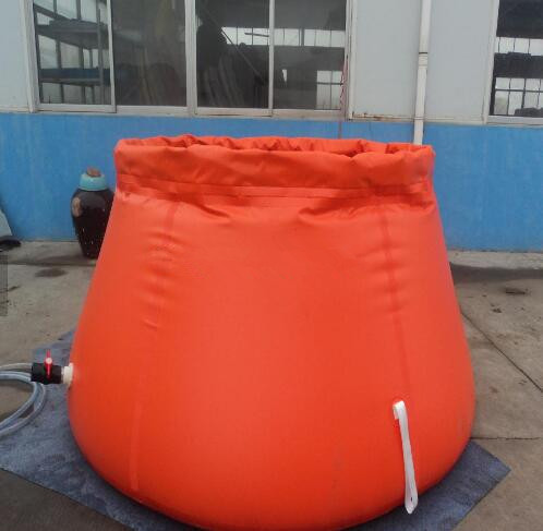 Quality 3000L Capacity Collapsible Onion Shape Plastic Water Storage Tank For Fire for sale
