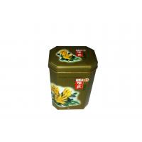 Quality Irregular Painted Tea Tin Containers For Candy / Medicine / Mint Drying for sale