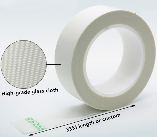 Quality Single Side Coated Glass Cloth Adhesive Tape Self Adhesive Sand Blading for sale