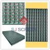 China Rectangle Green Shale Shaker Screen Durability API RP 13C Standard factory