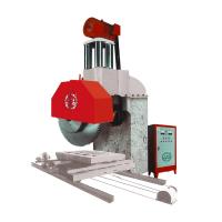 China Single Arm Multi-blade Stone Cutting Machine for Granite Block in Red Stone Machinery factory