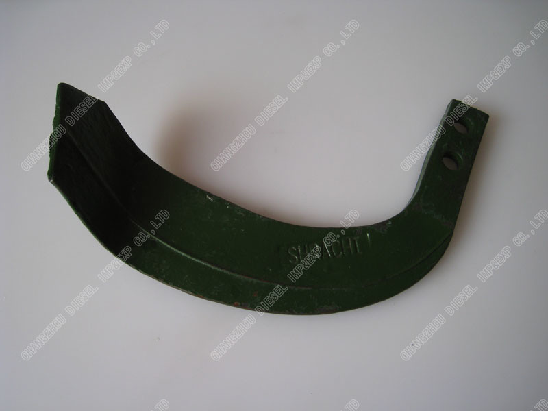 China Agricultural Rotary Tiller Blades 65Mn Steel Colorful Packing For Df Tractors 0.5Kg / 0.55Kg factory