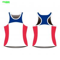china Custom Athletic Teamwear Breathable 100gsm Women'S Racing Singlet