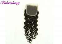 China None Chemical 4*4 Lace Closure Italian Body Wave Hair Can Be Dyed , Ironed factory