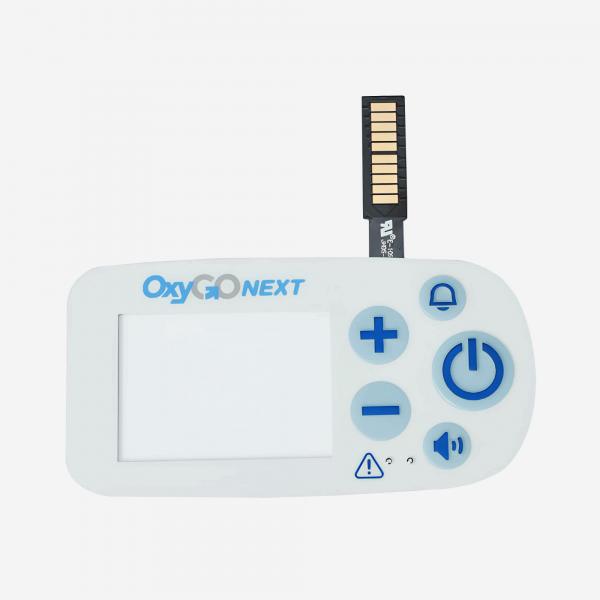 Quality Industrial Backlit Membrane Switch Panel With White Blue Green Backlight Color for sale