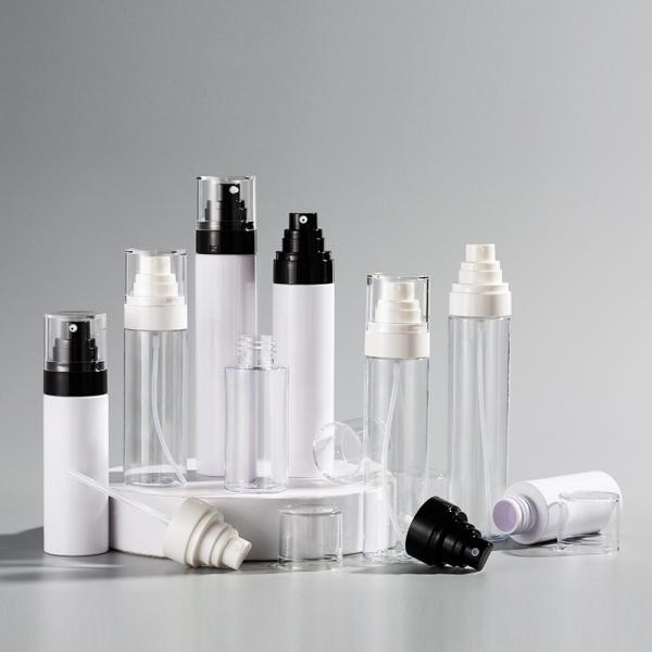 Quality 2oz Clear Fine Mist Pump Spray Bottle For Cleaning PET Refillable Plastic Mist Sprayer for sale