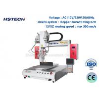 China Dual Head Automated Soldering Equipment 400mm Moving Range Timing Belt Single Platform HS-S441S factory