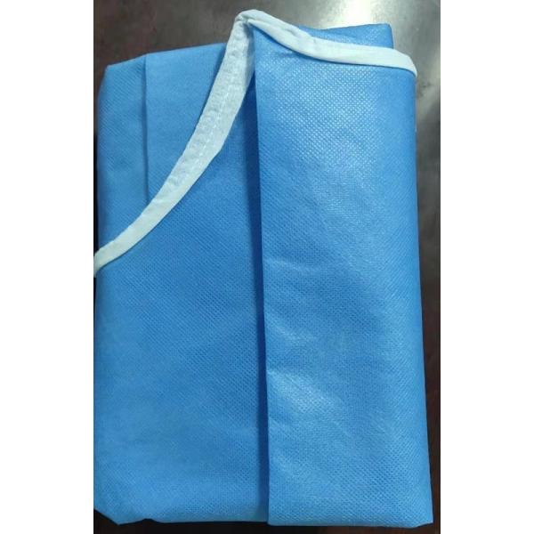 Quality BVB Sterile Surgical Gowns , Disposable Protective Gowns High Barrier Performanc for sale