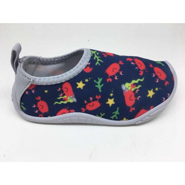 Quality Lightweight Childrens Swimming Shoes Blue For Summer Season for sale