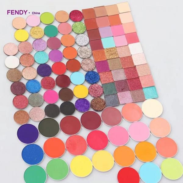Quality DIY Makeup Maquillaje Single Eyeshadow Palette Accept Private Label for sale