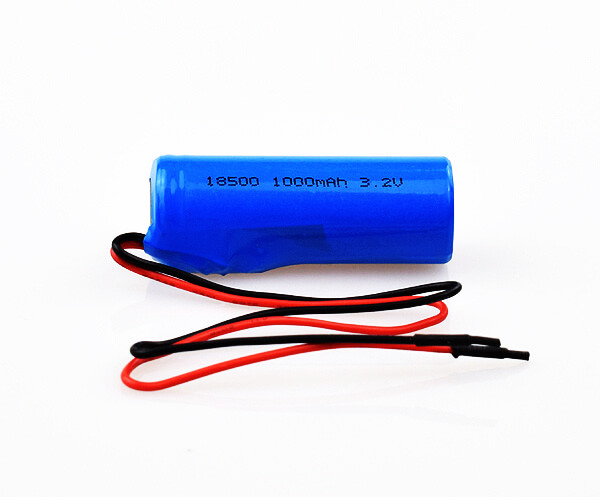 Quality LiFePO4 Lithium Emergency Exit Sign Battery 18500 3.2V 1000mAh for sale