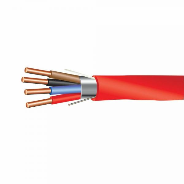 Quality 1.5mm Sq 2 Core Fire Alarm Electrical Cable Copper Core Moistureproof for sale