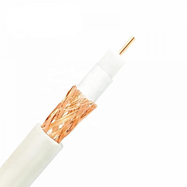 Quality RG6 RG11 RG59 RG58 Solid Coaxial Cable For CCTV CAT Satellite Antenna Network for sale