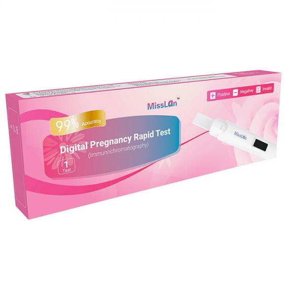 Quality 30 Months One Step Digital HCG Test Kit Urine Strip For OTC 1st Response Pregnancy for sale