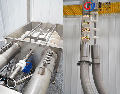 Quality Tube Chain Feeding Conveying System For Powder And Granules With Dosing Equipment for sale