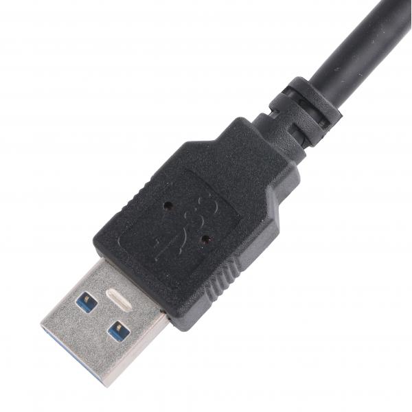 Quality Black Color 5gbps Usb 3.0 To Usb Micro B Charging Cable Length Customize Rohs for sale