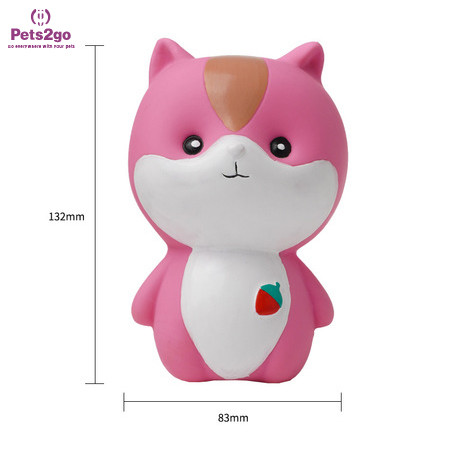 Quality Interactive 112x74mm Latex Cat Playing Ball for sale