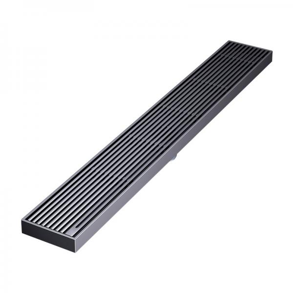 Quality Long Brass Shower Floor Drain 60 * 600mm Linear Channel For Bathroom for sale