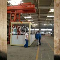 China Expandable Modern Steel Modular House , Emulsion paint And Ceramic Tiles factory